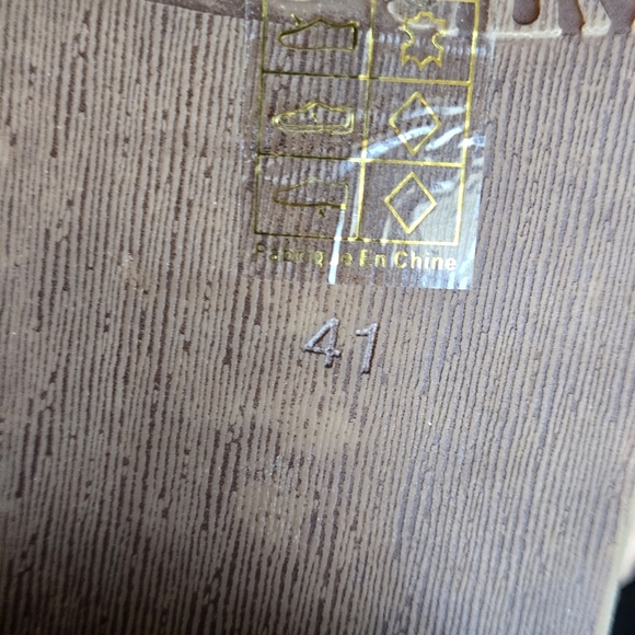 L'Artiste Spring Step Zoozi Western Leather Slipon Mules Shoes Rhinestone Buckle - Picture 6 of 12